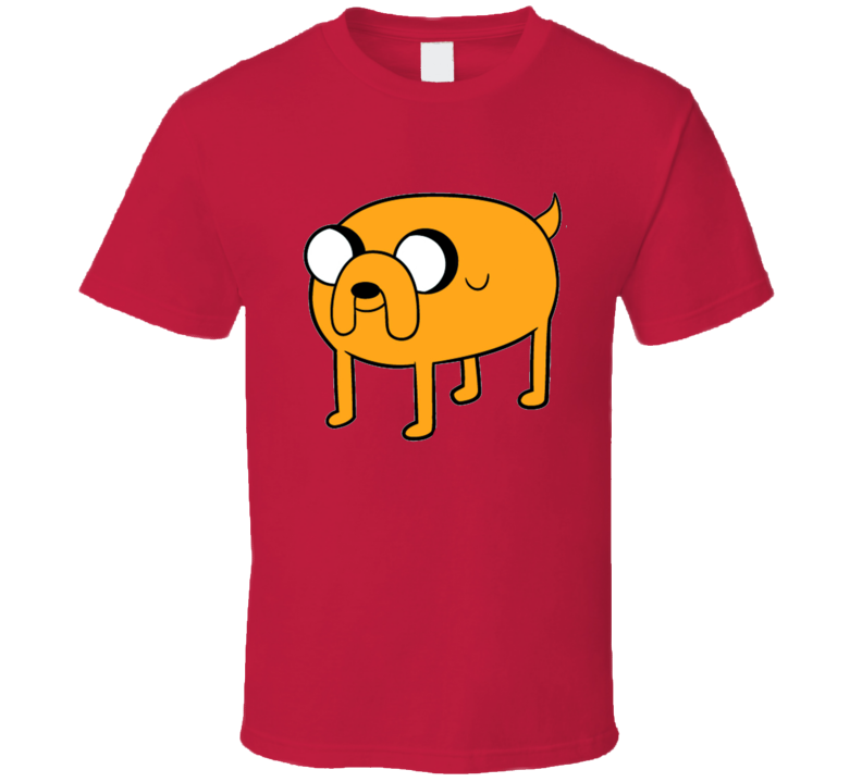 Adventure Time Jake Red T Shirt