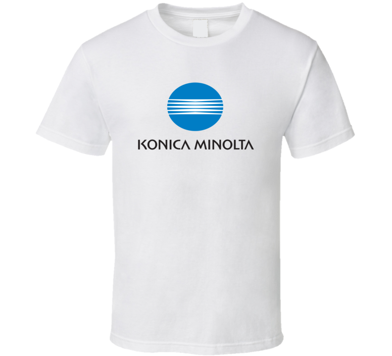 Konica Minolta Logo T Shirt Konica Minolta Logo T Shirt