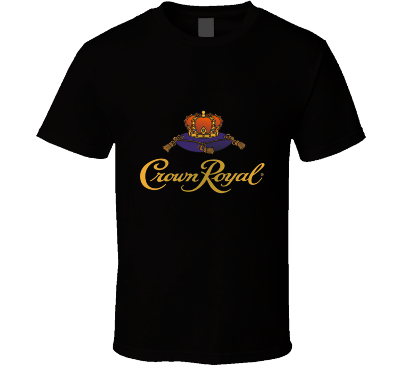 Crown Royal Canadian Whiskey Logo T Shirt