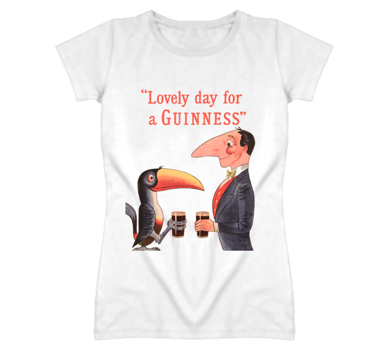 Classic Guinness Lovely Day wh T Shirt