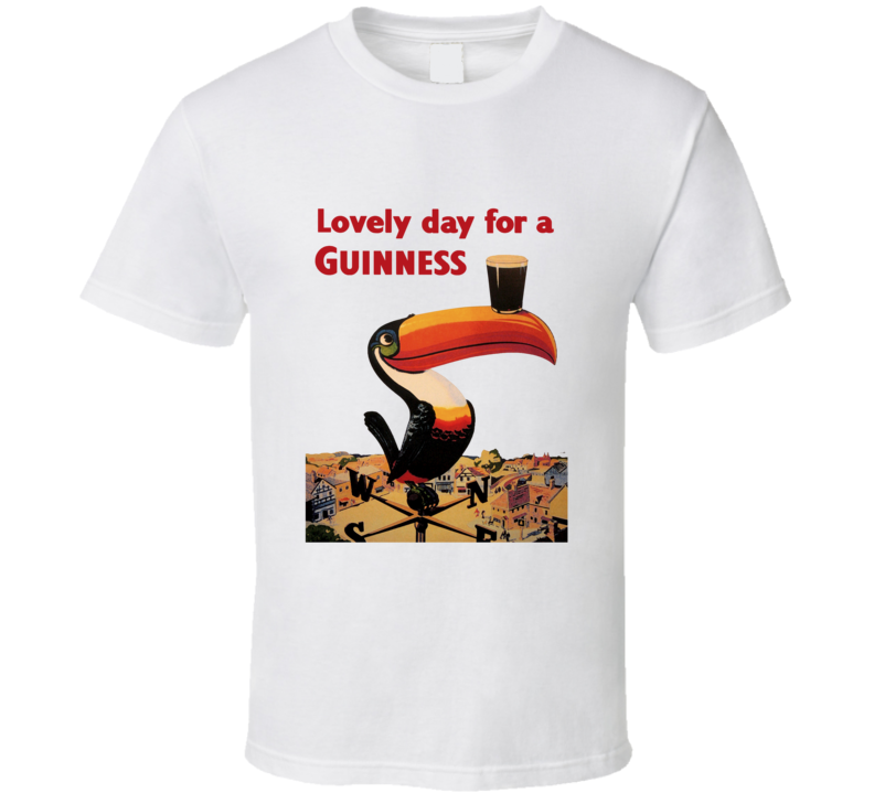 Guinness Classic Beer Poster T Shirt Guinness Classic Beer Poster T Shirt
