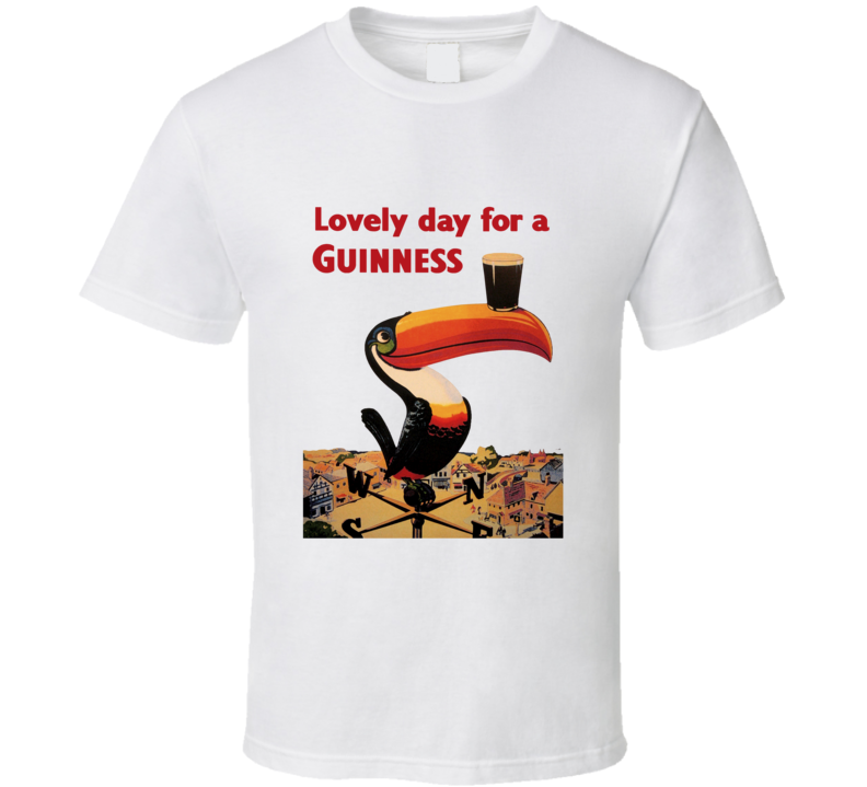 Guinness Classic Beer Poster T Shirt