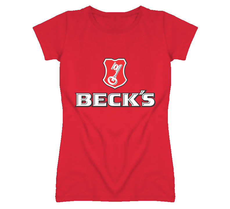 Beck's Beer Logo lrd T Shirt