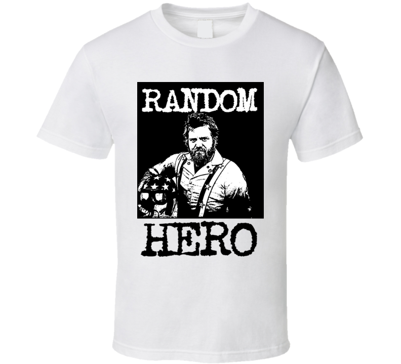 Jackass Ryan Dunn Random Hero T Shirt Jackass Ryan Dunn Random Hero T Shirt