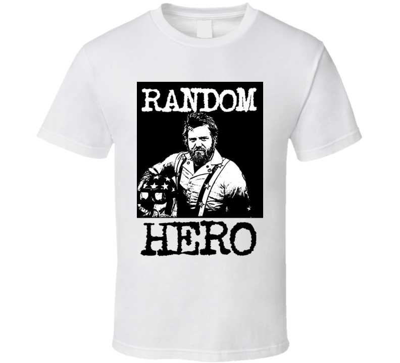 Jackass Ryan Dunn Random Hero T Shirt