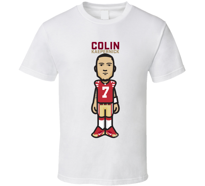 Colin Kaepernick Cartoon ck7 T Shirt