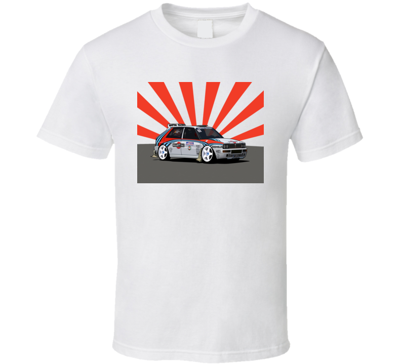 Lancia Delta Martini Racing T Shirt Lancia Delta Martini Racing T Shirt