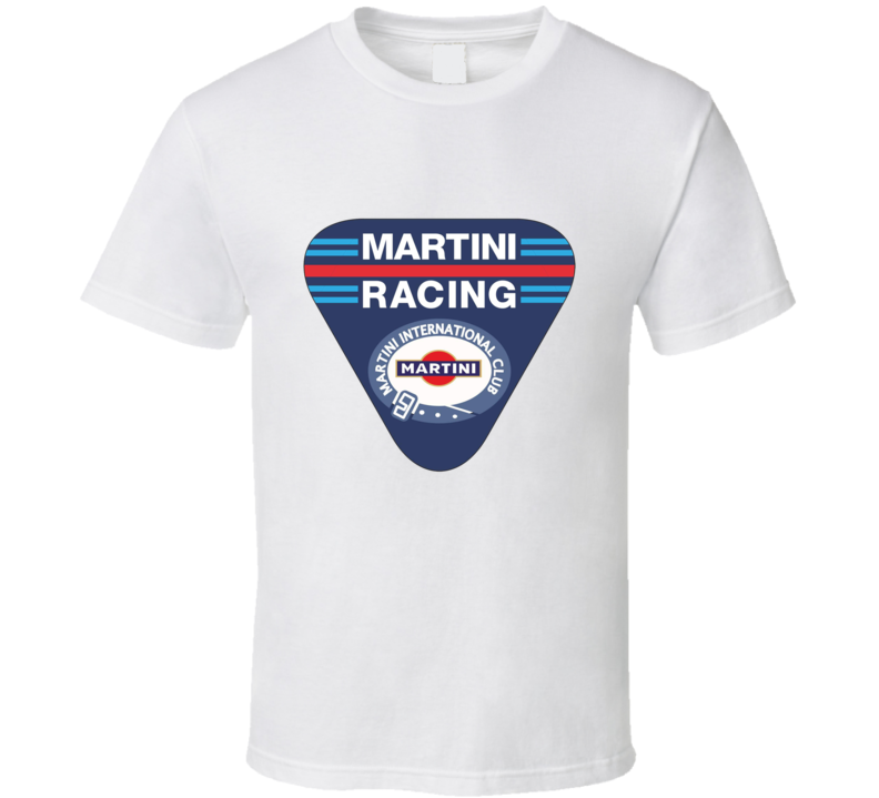 Martini Racing International Club Triangle T Shirt Martini Racing International Club Triangle T Shirt