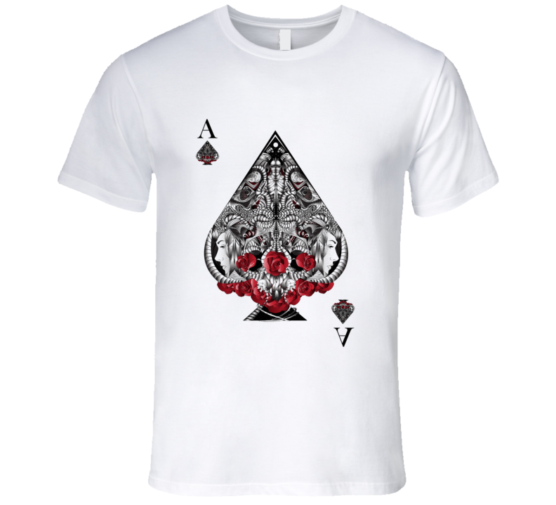 Ace Playing Card T Shirt Ace Playing Card T Shirt