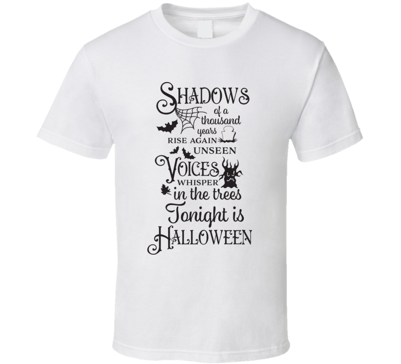 Shadows Of A Thousand Years T Shirt Shadows Of A Thousand Years T Shirt