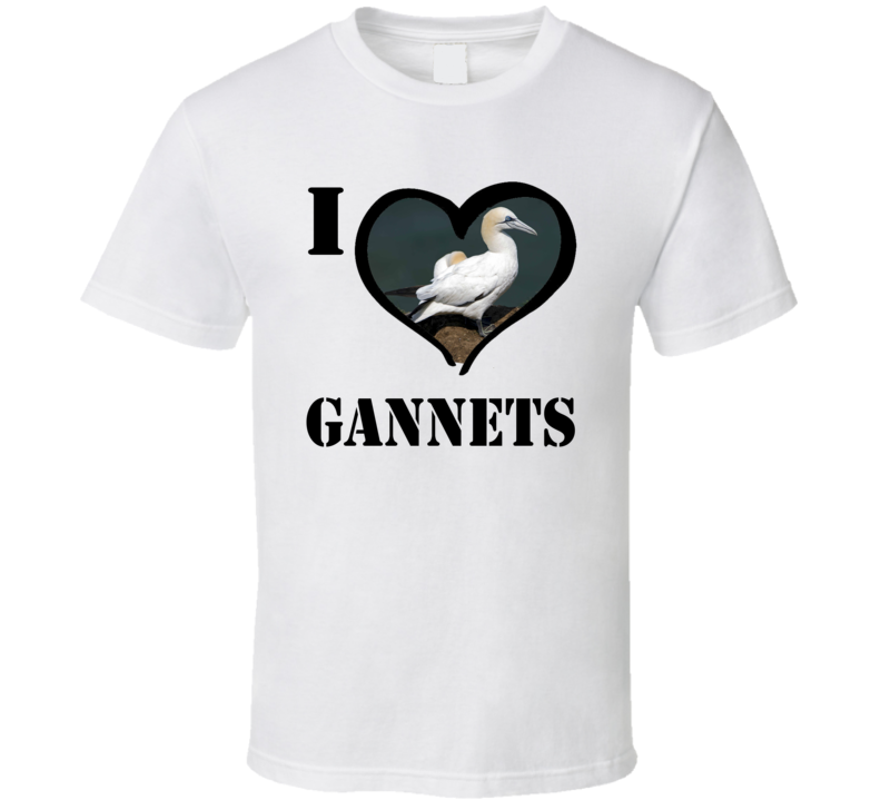 Northern Gannet Bird Lover Birdwatching Cool Funny Gift T Shirt