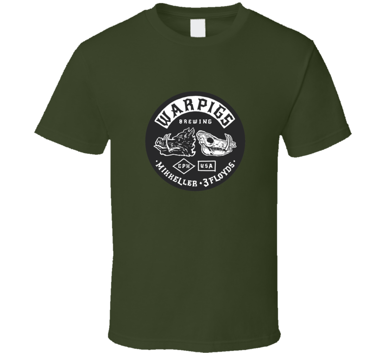 Warpigs Brewing Beer Logo Gift Hipster T Shirt