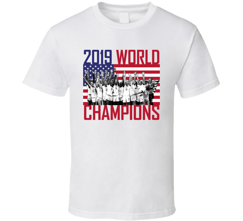 2019 World Champions Group US Womens World Cup Soccer Futbol Football 