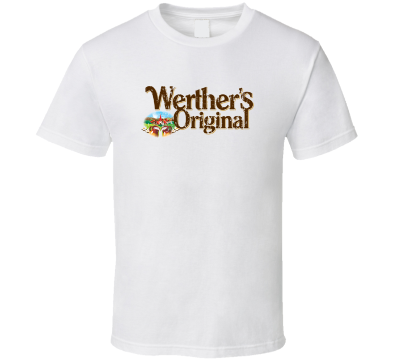 WertherÃ¢ÂÂs Original Distressed Look Candy Fan Junk Food Lover T Shirt