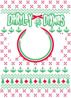 Daryl y Dixmas Daryl Dixon TWD Ugly Christmas Sweater T Shirt Daryl y Dixmas Daryl Dixon TWD Ugly Christmas Sweater T Shirt