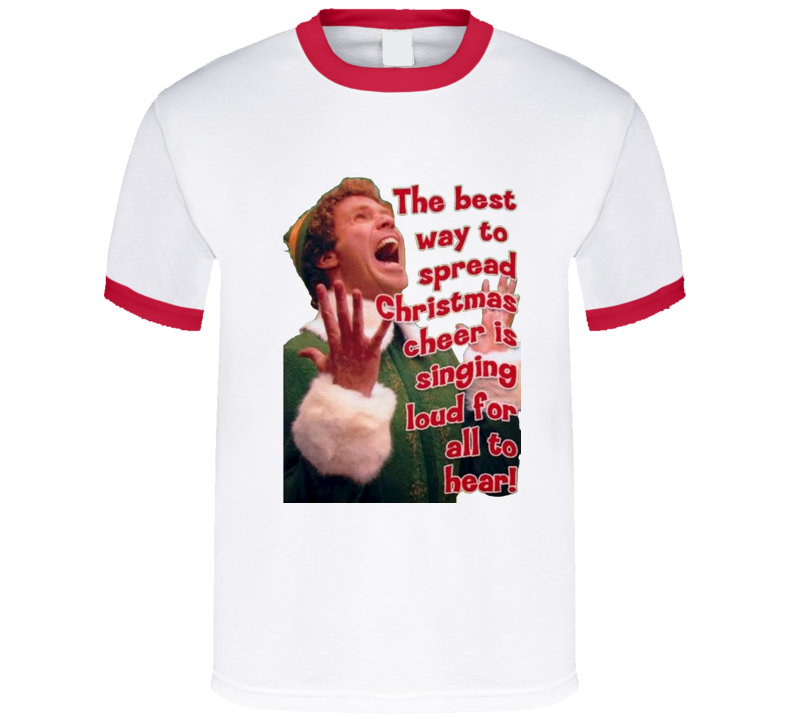 Elf Spreading Cheer Funny T shirt Elf Spreading Cheer Funny T shirt