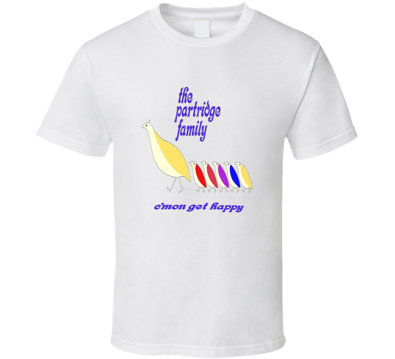 The Partridge Family Old TV Show Fan T shirt The Partridge Family Old TV Show Fan T shirt