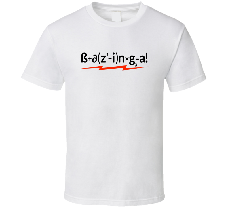 Bazinga Sheldon Cooper The Big Bang Theory T shirt