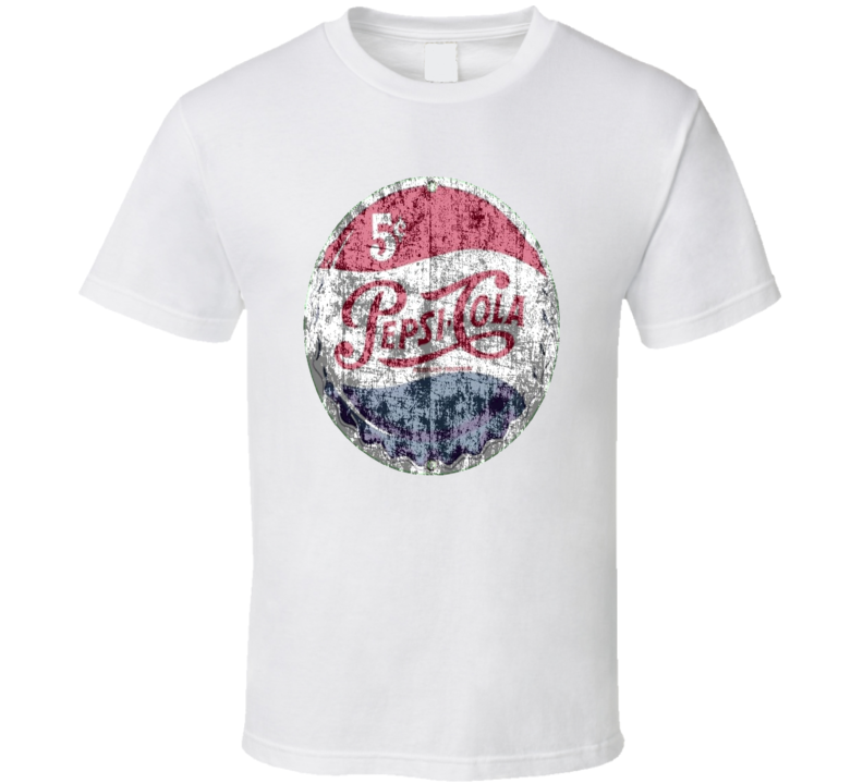 Pepsi Cola Retro Bottle Cap T shirt