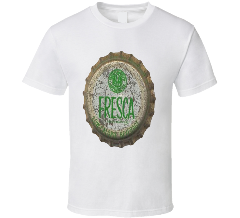 Fresca Lime Citrus Drink Old Bottle Cap T shirt