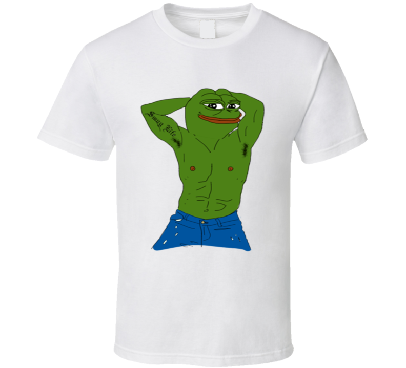 Pepe The Frog Smug Life Meme Funny T shirt