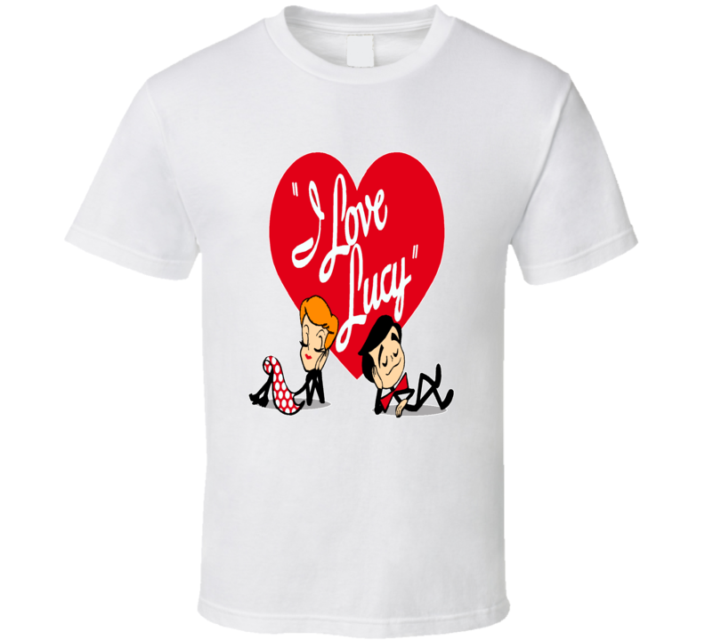 I Love Lucy Popular 1950s Sitcom TV Show T shirt I Love Lucy Popular 1950s Sitcom TV Show T shirt