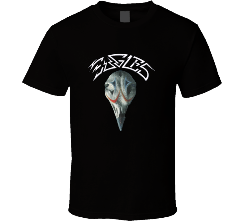 The Eagles 70s 80s Rock Band Skull T shirt The Eagles 70s 80s Rock Band Skull T shirt