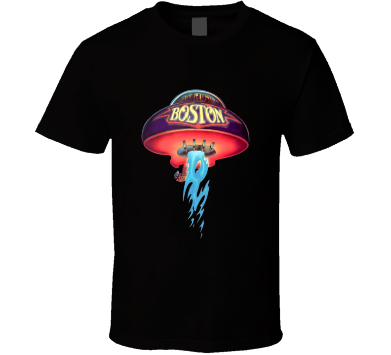 Boston 70s 80s Rock Band Music Fan T shirt