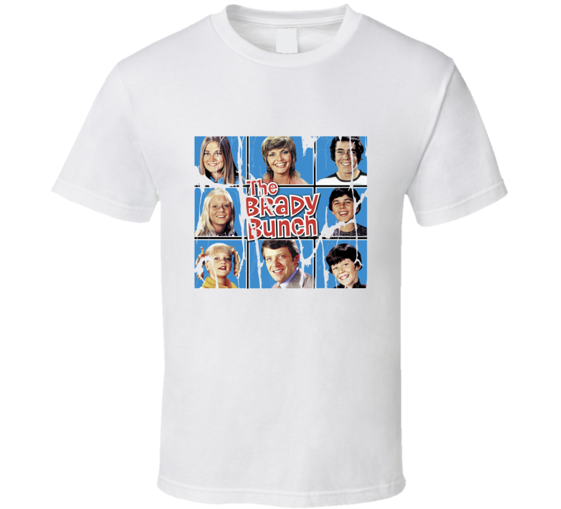The Brady Bunch Retro 70s TV Show T shirt The Brady Bunch Retro 70s TV Show T shirt