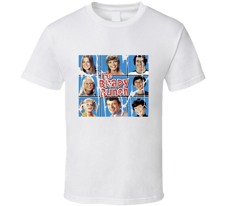 The Brady Bunch Retro 70s TV Show T shirt