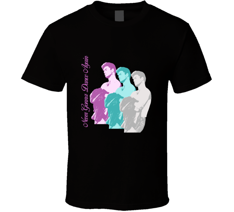 George Michael RIP Never Gonna Dance Again In Memoriam T shirt