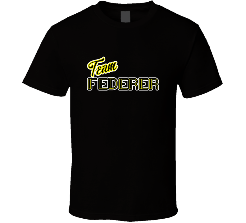 Federer Team Federer Tennis Fan T shirt Federer Team Federer Tennis Fan T shirt