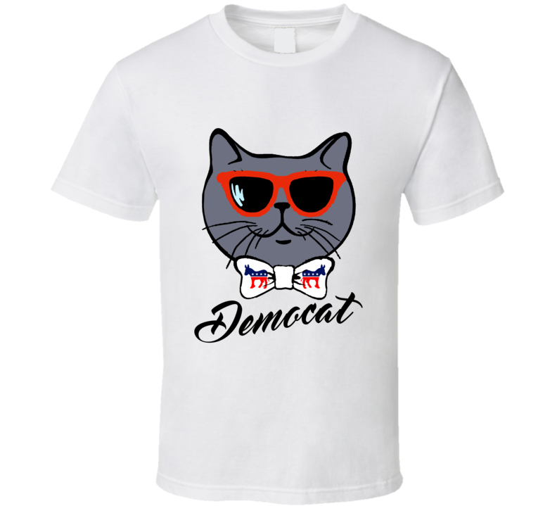 Democrat Democat Patriotic Cat Lovers T shirt Democrat Democat Patriotic Cat Lovers T shirt