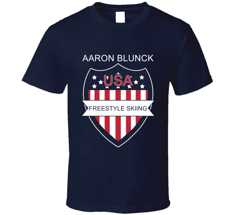 Aaron Blunck Freestyle Skiing Pyeongchang Usa Sports Fan T Shirt