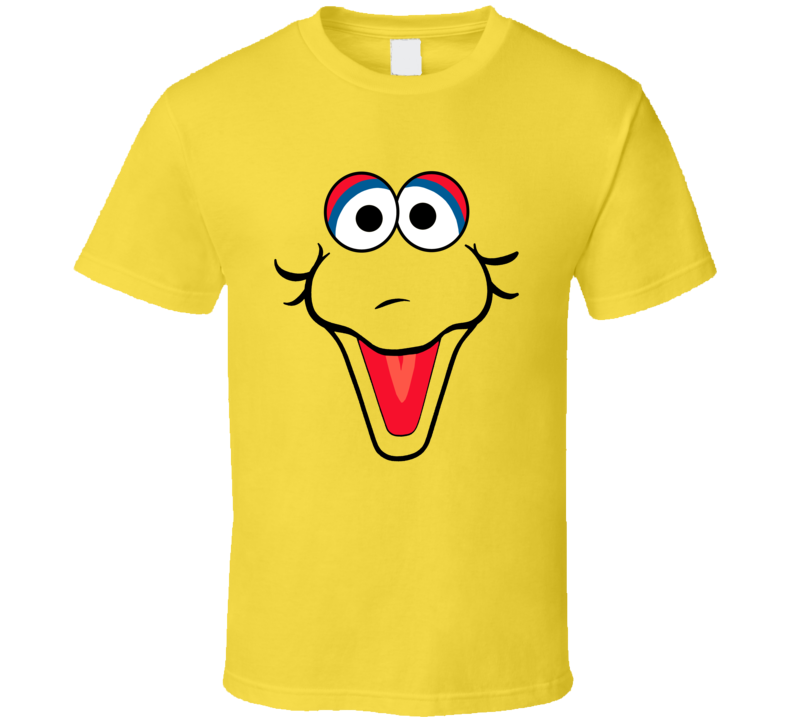 Big Bird Face Halloween Costume T Shirt