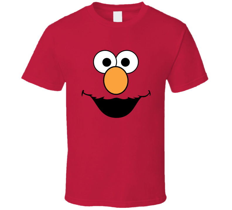 Elmo Face Halloween Costume T Shirt