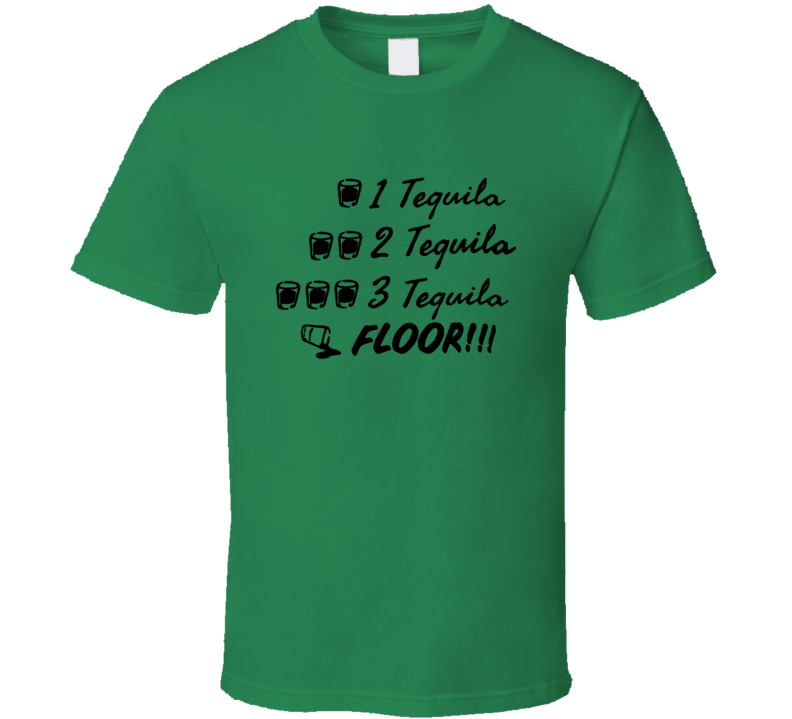 One Tequila Two Tequila Three Tequila Floor Captain Holt Funny T Shirt