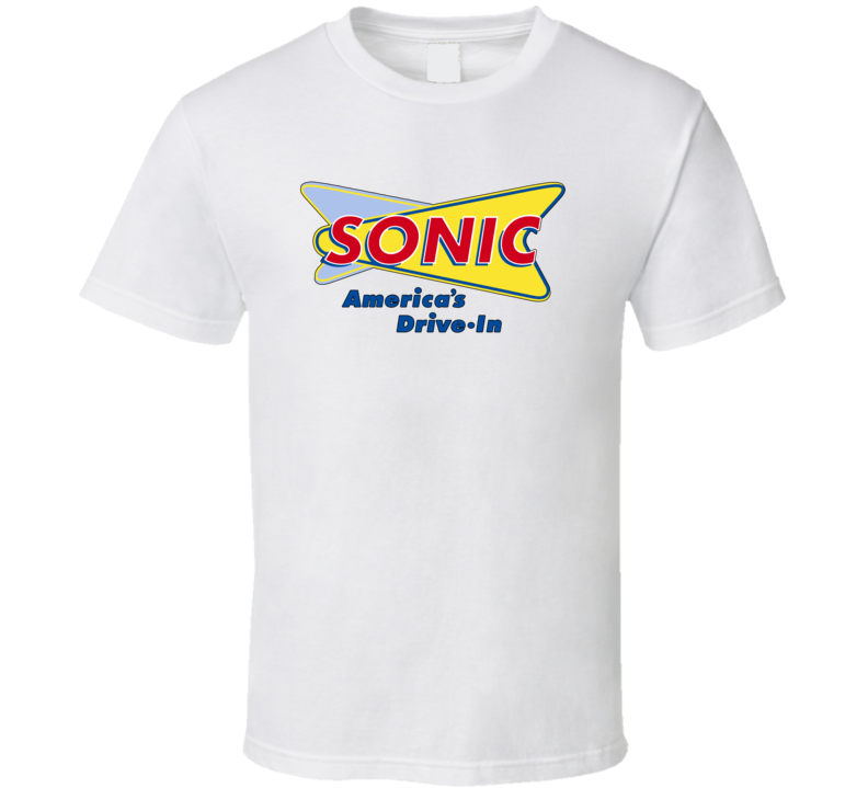 Sonic Americas Drive In Popular Fast Food Family Restaurant T Shirt