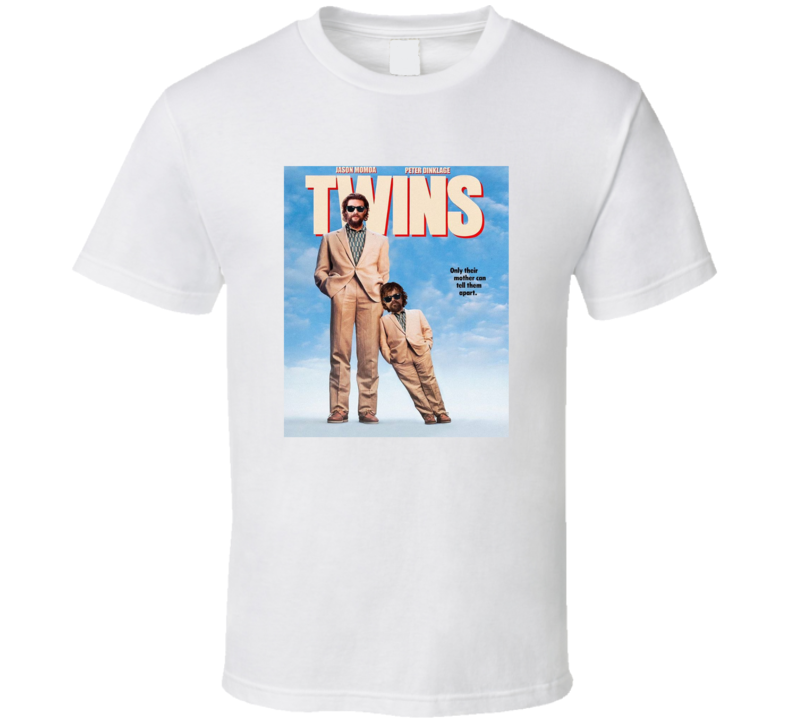 Jason Momoa Peter Dinklage Twins Mockup Parody Movie Poster Fan T Shirt Jason Momoa Peter Dinklage Twins Mockup Parody Movie Poster Fan T Shirt