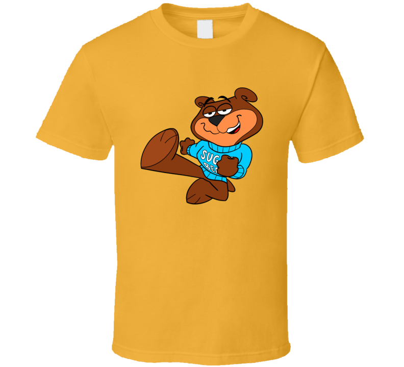 Sugar Bear Sugar Crisp Popular Cereal Character T Shirt