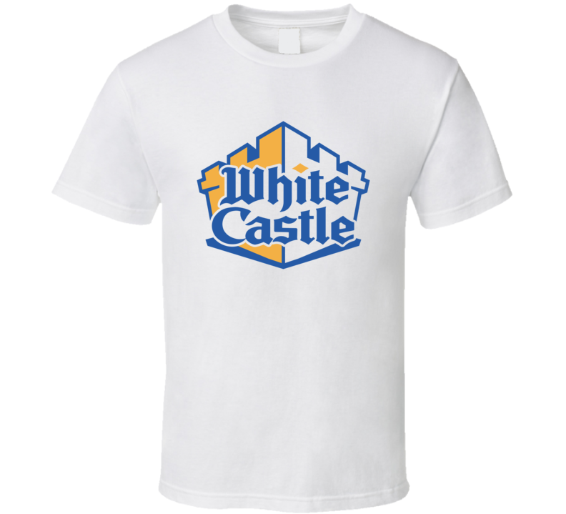 White Castle Popular Fast Food Burger Restaurant T Shirt