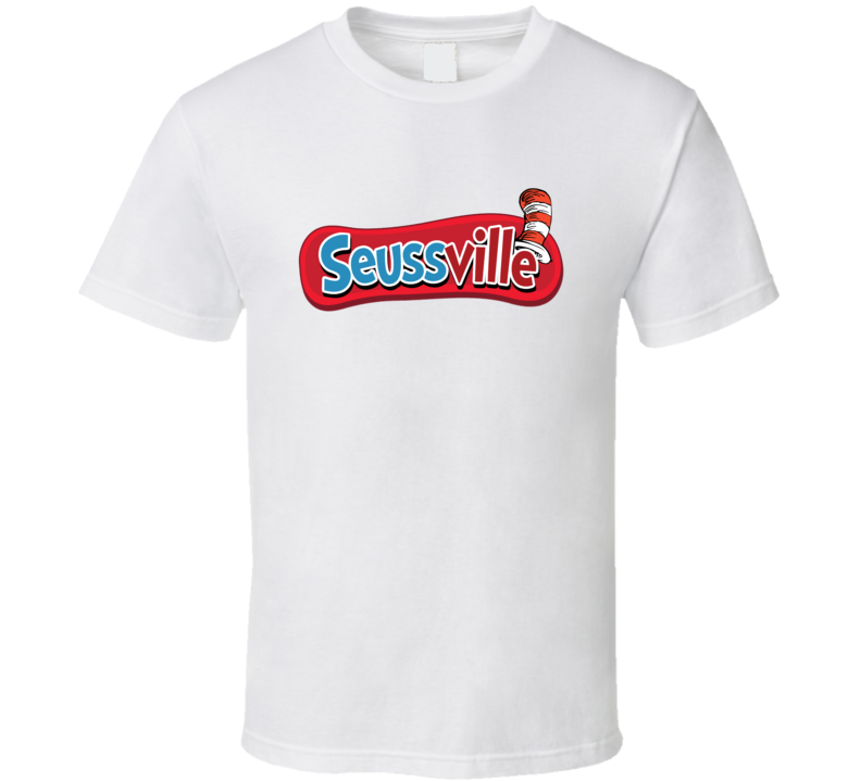 Seussville Dr Seuss Popular Childrens Book T Shirt Seussville Dr Seuss Popular Childrens Book T Shirt
