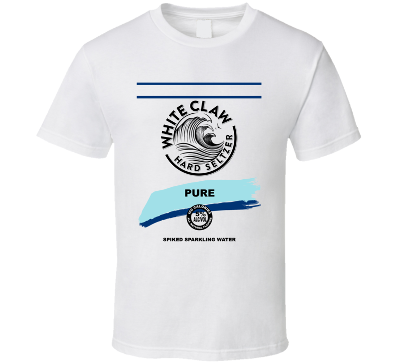 White Claw Pure Hard Seltzer Halloween Group Costume T Shirt White Claw Pure Hard Seltzer Halloween Group Costume T Shirt