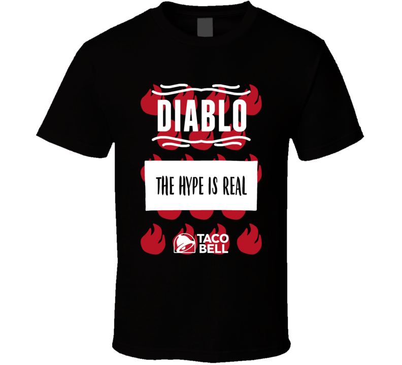 Taco Bell Diablo Sauce Halloween Group Costume T Shirt