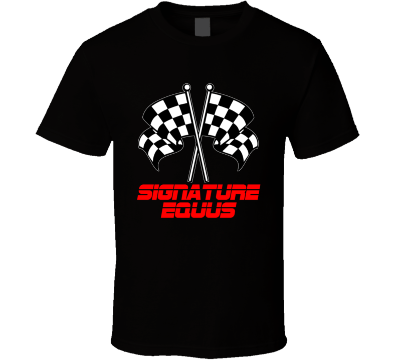 Signature Equus Racing Flags T Shirt