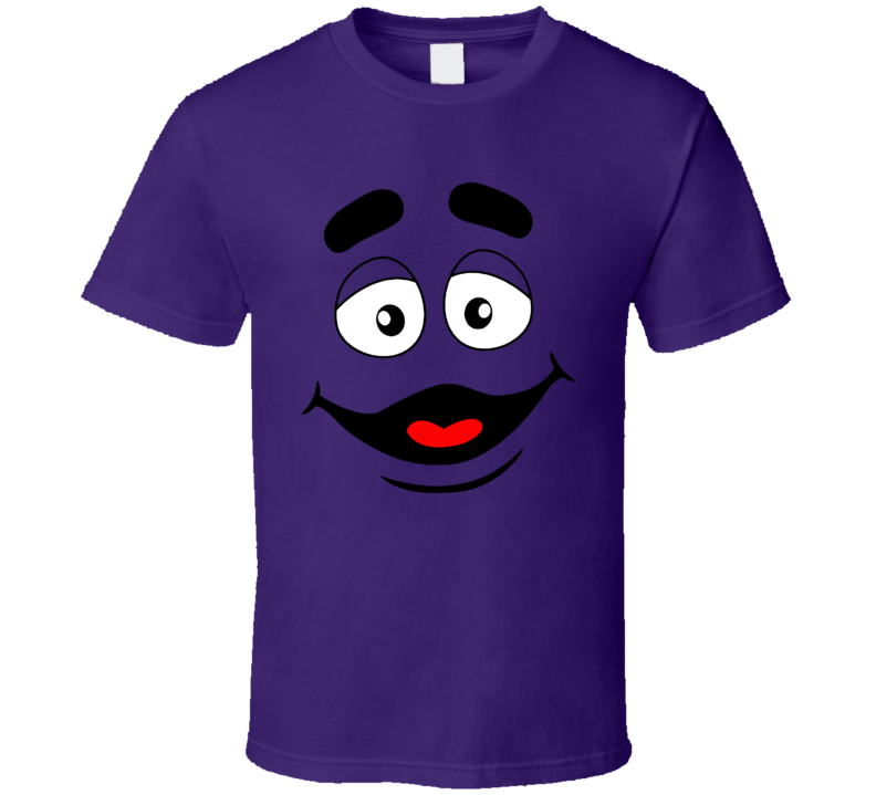 Grimace Face Halloween T Shirt