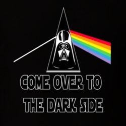 Star Wars Pink Floyd Parody Come Over To The Dark Side Funny T shirt 18280387