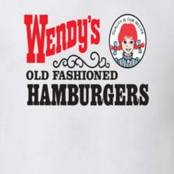 Wendys Old Fashioned Hamburgers Fast Food Restaurant T shirt 18400657