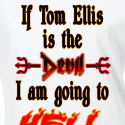 Lucifer TV Show If Tom Ellis Is The Devil I Am Going To Hell Funny T shirt 19186291