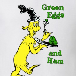 Green Eggs And Ham Dr Seuss Popular Childrens Books T shirt 19275436